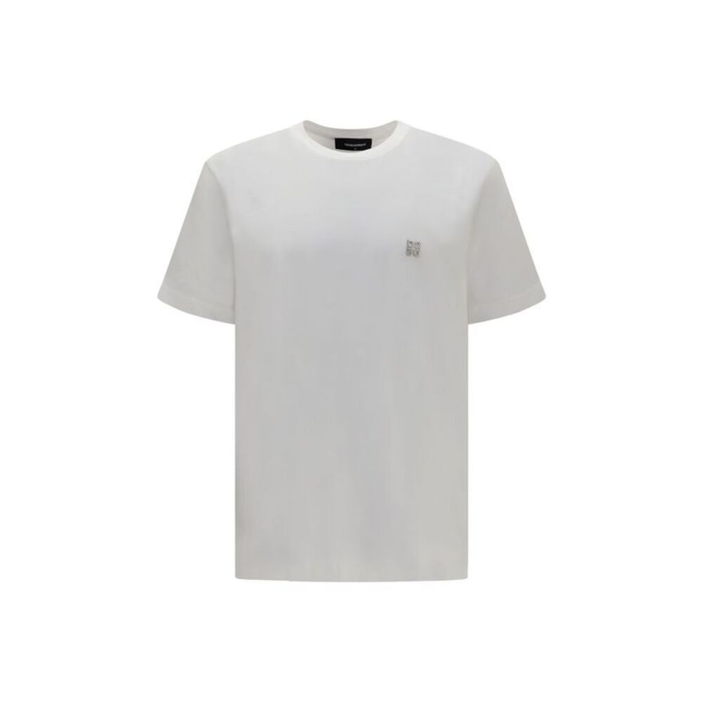 Dsquared² White Cotton Men's T-Shirt